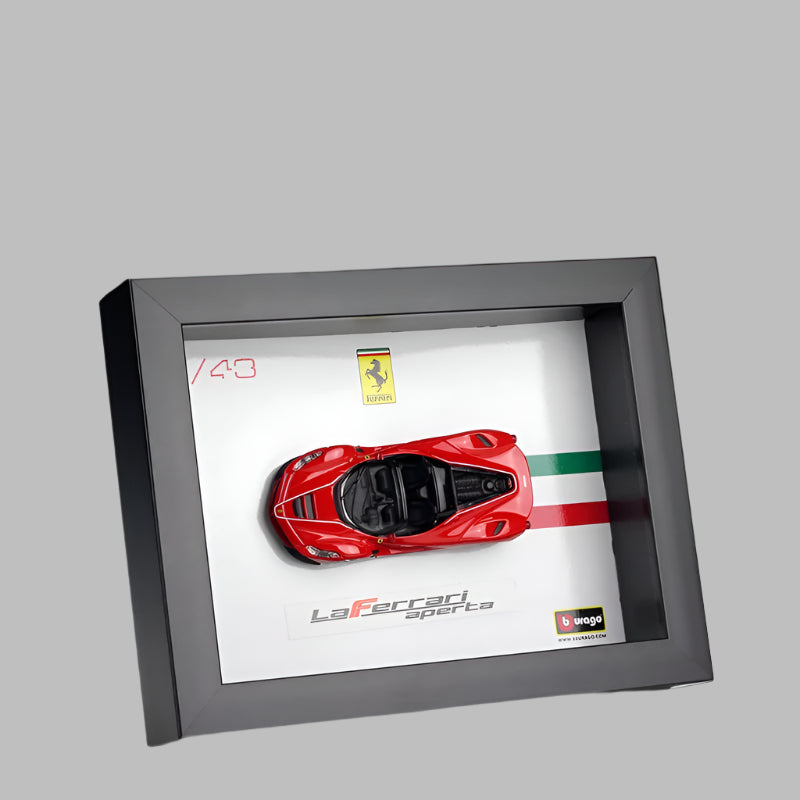 Ferrari 3D Car with ‏Frame