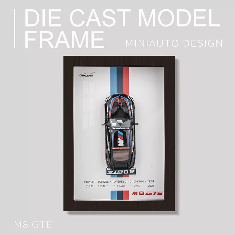 Car Model 3D with ‏Frame