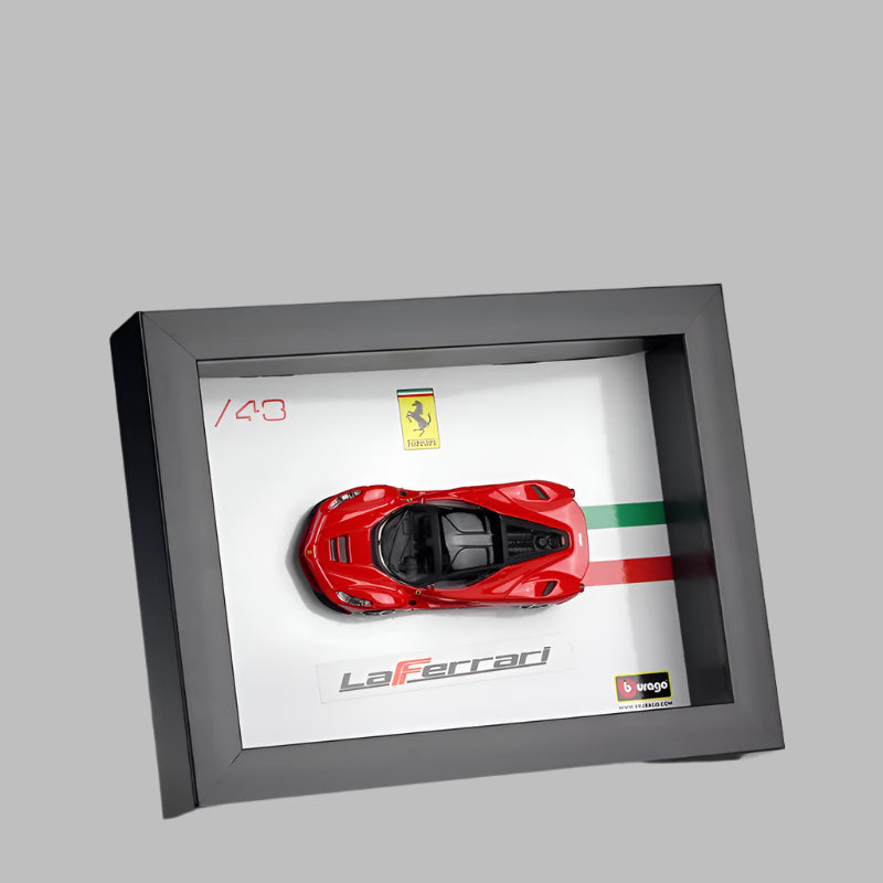 Ferrari 3D Car with ‏Frame