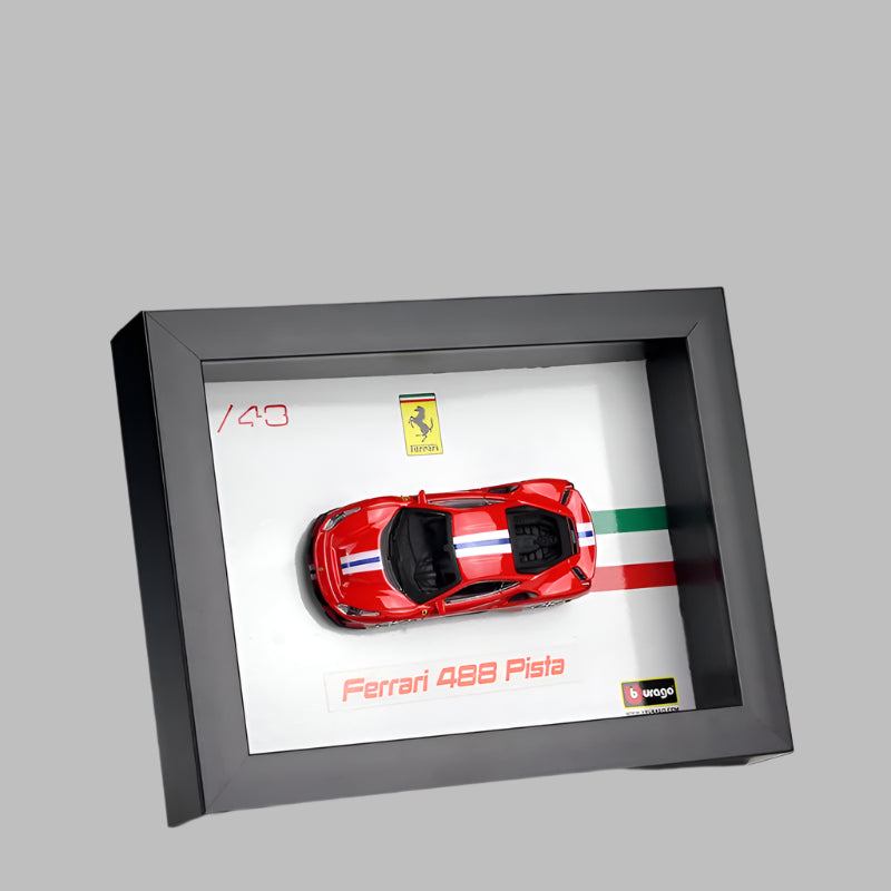 Ferrari 3D Car with ‏Frame